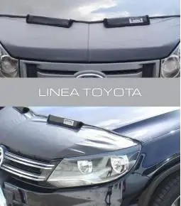 Media mascara de cuerina con felpa interior. Linea Toyota Hilux, Corolla.