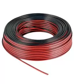 Cable Bipolar Rojo y Negro 0.5mm para Parlantes / Led / Modulos