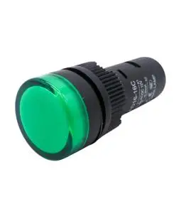 Luz testigo / Piloto de Tablero LED Verde 12v