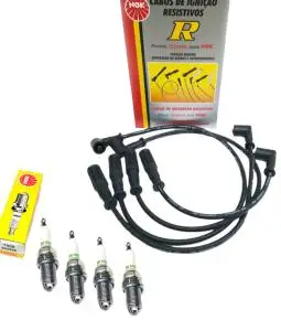 Kit Cables Y Bujias Ngk Fiat Palio Siena Uno 1.3 1.4 Fire 8v