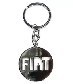 Llavero de metal logo Fiat