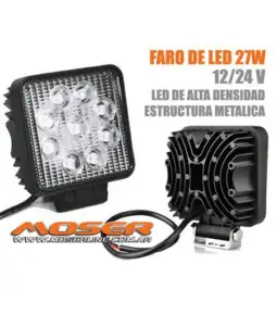 Faro Led Cree 4 Led 16w 12/24V Auto Jeep 4x4 Off Road Moto, Faros de LED,  LUXLED - Accesorios para Vehículos Encendido Moser / Lamparas / Cosmética /  Repuestos Autos / Rosario, Santa Fe, Argentina